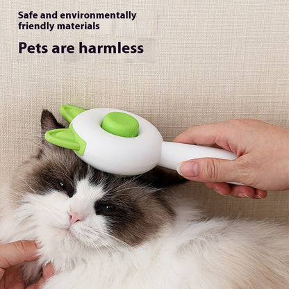 Pet hair removal massage comb