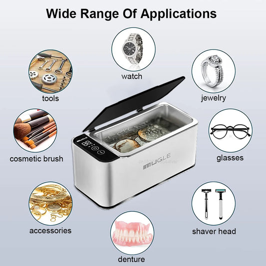 Ultrasonic Glasses & Jewelry Cleaner