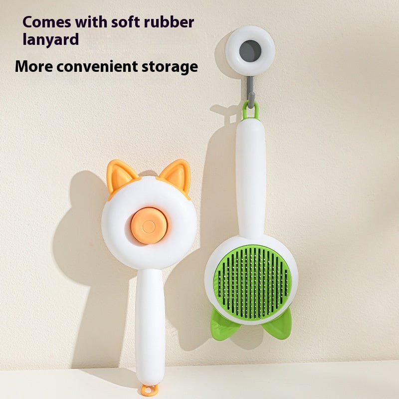 Pet hair removal massage comb