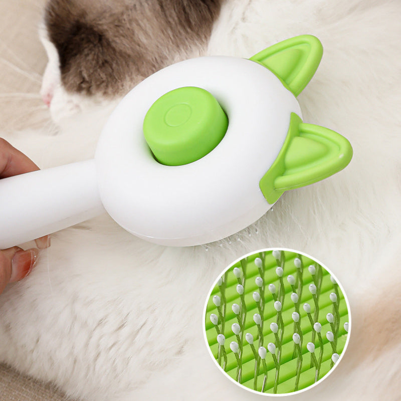 Pet hair removal massage comb